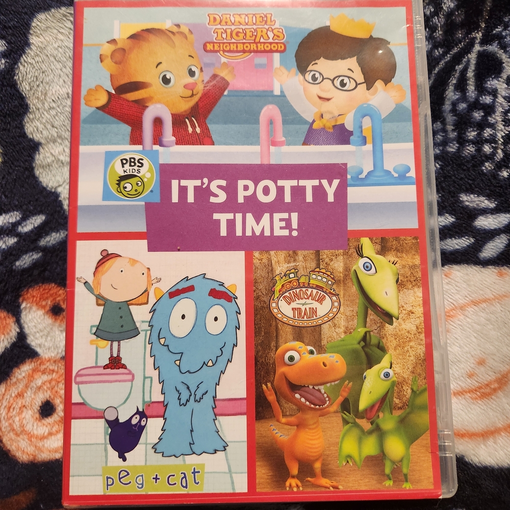 PBS Kids It's Potty Time DVD